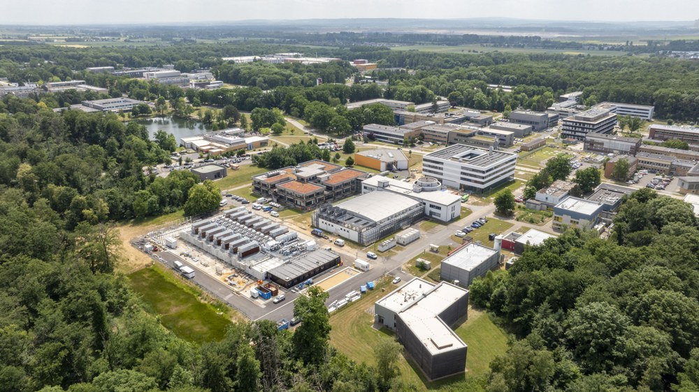 Luftaufnahme des Jülicher Campus