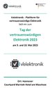 Cover Flyer Tag der vertrauenswürdigen Elektronik 2023